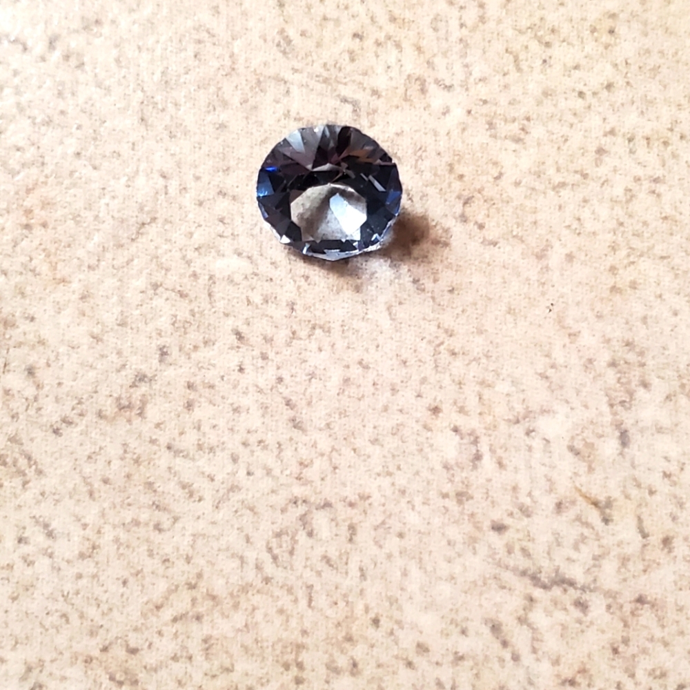 Origami Owl Light Blue Sapphire Rhinestone Charm